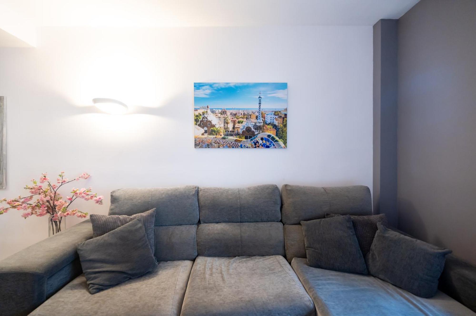 Apartamento Comfy Downtown + Private Terrace Barcelona Exterior foto